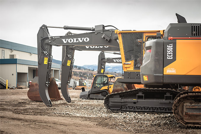 Nors Equipment Volvo Excavators