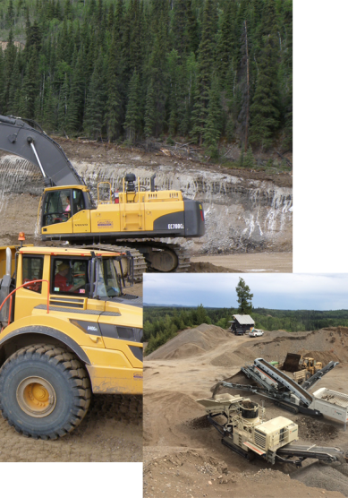 Heavy Excavator Rental Equipment in British Columbia