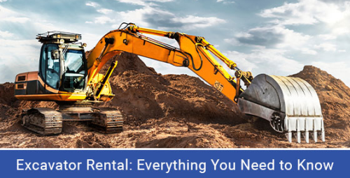 Excavator rental: everything you need to know