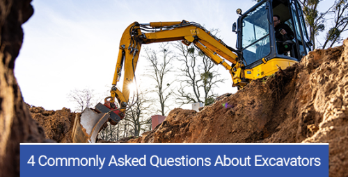 4 commonly asked questions about excavators