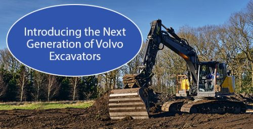 Introducing the next generation of Volvo excavators