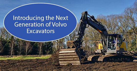Introducing the next generation of Volvo excavators