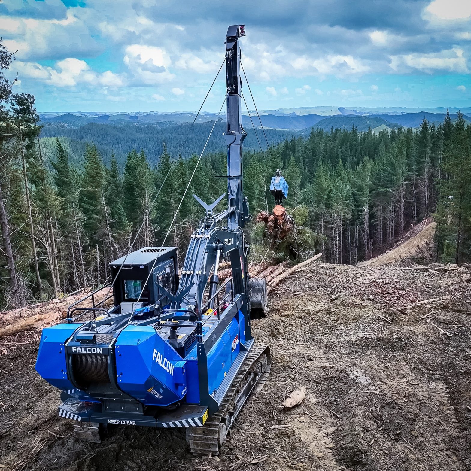 Falcon Forestry Equipment Falcon Hydraulic Yarder RS