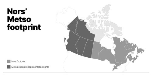 Nors Expands Exclusive Metso Representation Across Western Canada